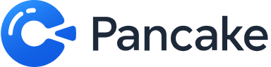 Pancake logo and brand name